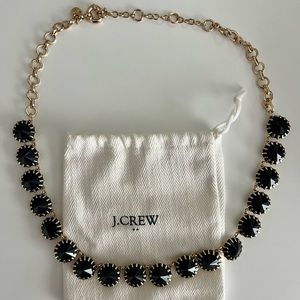 J. Crew Gold and Jeweled Necklace